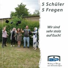 5 Fragen an... unsere Absolventen der Sozialassistenten-Ausbildung